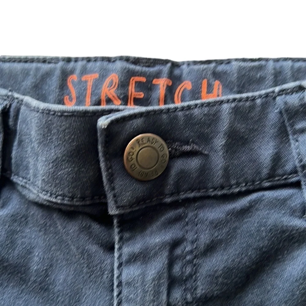 H&M girls stretch blue jeans. Size 6/7